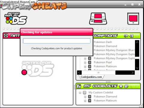 Code manager action replay ds